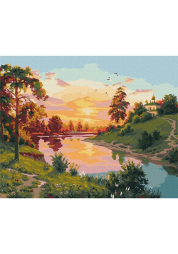 Malowanie po numerach - Cisza 40x50