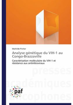 Analyse génétique du vih-1 au congo-brazzaville