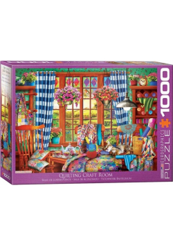 Puzzle 1000 Pokój pełen kolorów
