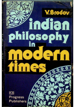 Indian Philosophy in modern times