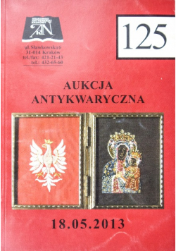 Aukcja Antykwaryczna 125