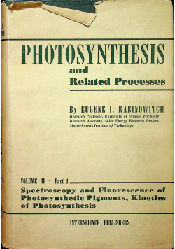 Photosynthesis and related processes