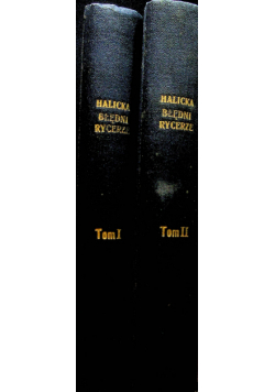 Błędni rycerze Tom I i II 1914 r.