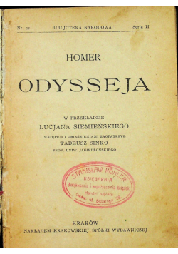Odysseja 1922 r