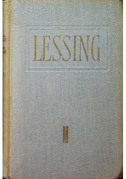 Lessing Dzieła wybrane tom III