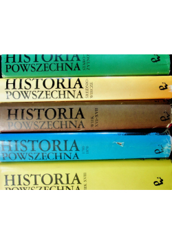 Historia powszechna 5 Tomów