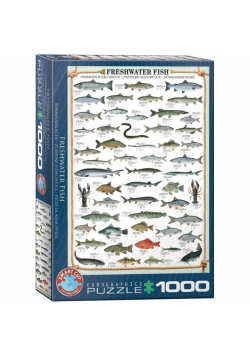 Puzzle 1000 Ryby słodkowodne