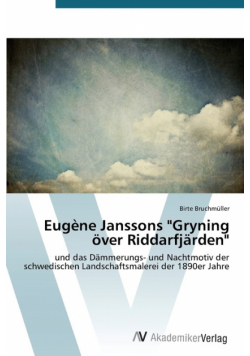 Eugène Janssons "Gryning över Riddarfjärden"