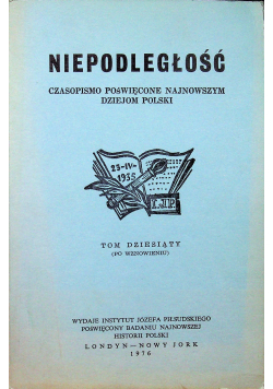 Niepodległość tom 10