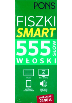Fiszki Smart 555 słów. Włoski