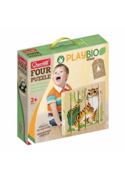 Klocki Quercetti Playbio Dzikie Zwierzęta