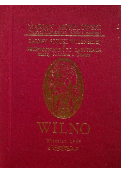 Zarysy sztuki wileńskiej reprint 1939 r