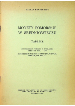 Monety pomorskie w średniowieczu