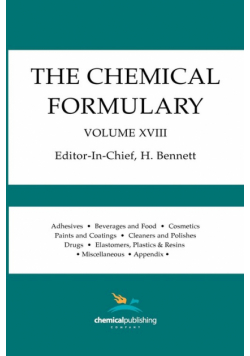 The Chemical Formulary, Volume 18