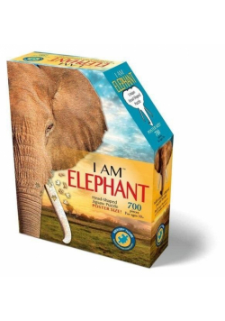 Puzzle konturowe 700 I am - Słoń