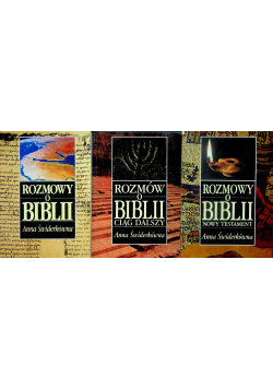 Rozmowy o Biblii tom 1 do 3