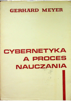 Cybernetyka a proces nauczania