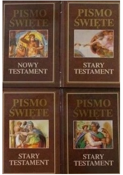 Pismo Święte Stary Testament tom 1 do 4