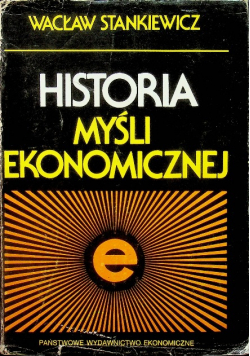 Historia myśli ekonomicznej