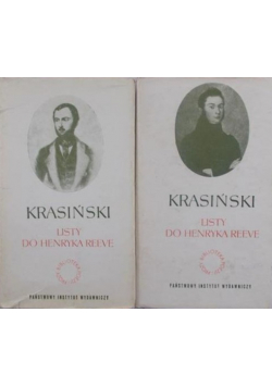 Listy do Henryka Reeve Tom I i II