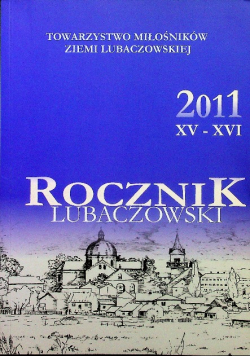 Rocznik lubaczowski  XV XVI