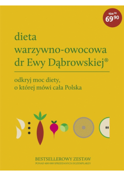 Pakiet: Dieta warzywno-owocowa dr Ewy Dąbrowskiej