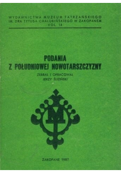 Podania z południowej nowotarszczyzny