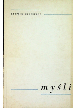 Hirszfeld Myśli