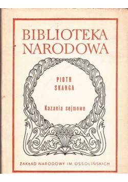 Kazania sejmowe