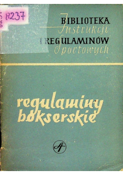 Regulaminy bokserskie