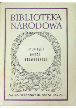 Antologia poezji słowiańskiej