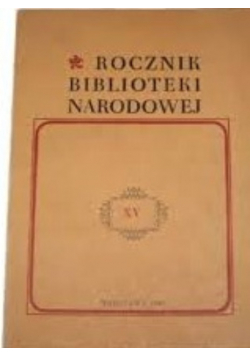 Rocznik Biblioteki Narodowej