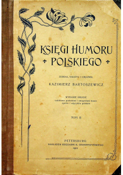 Księgi humoru Polskiego 1901r