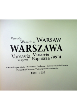 Album Warszawskie Pocztówki