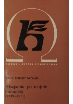 Hiszpania po wojnie domowej 1939 - 1971