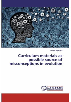 Curriculum materials as possible source of misconceptions in evolution