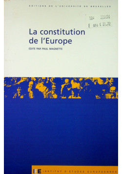La constrution de l Europe