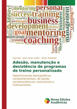 Adesão, manutenção e desistência de programas de treino personalizado