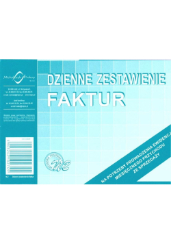 Dzienne zestawienie faktur N-2