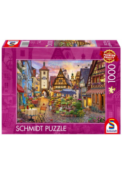 Puzzle 1000 Rothenburg ob der Tauber, Bawaria