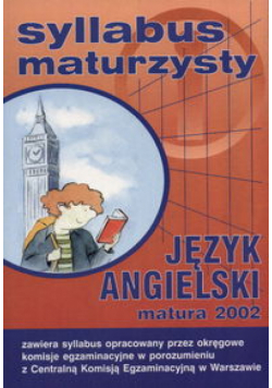 Syllabus maturzysty Język angielski   matura 2002