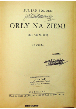 Orły na ziemi 1934 r