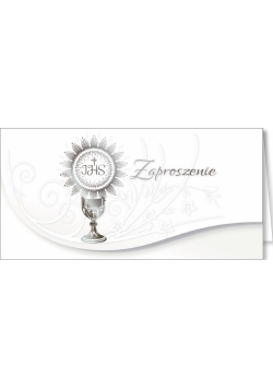 Zaproszenie Komunia ZK07 (10szt.)