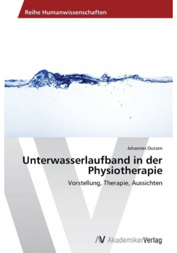 Unterwasserlaufband in Der Physiotherapie