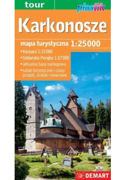 Karkonosze mapa turystyczna