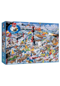 Puzzle 1000 Kocham łodzie G3