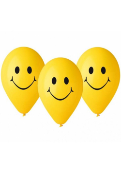 Balony premium Uśmiechy 30cm 5szt
