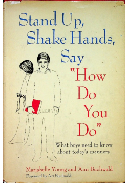 Stand up shake hands