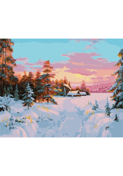 Malowanie po numerach - Droga do domu 40x50