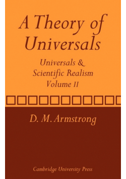 A Theory of Universals